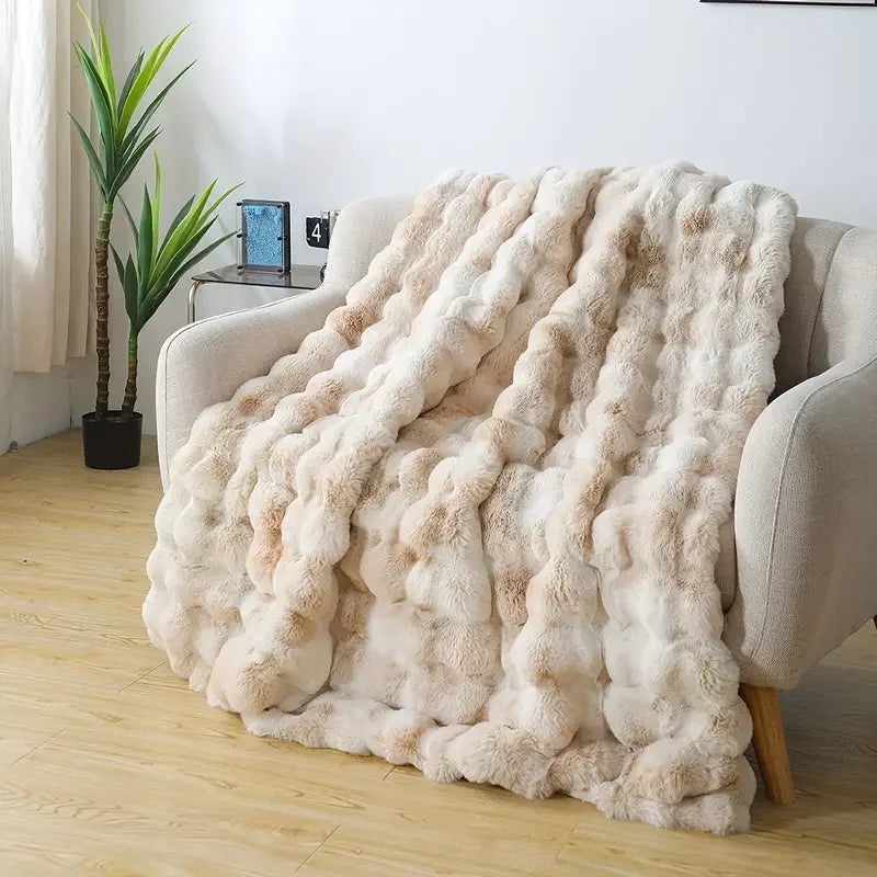 Cozy Luxe Faux Rabbit Fleece Blanket™