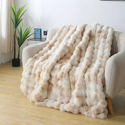 Cozy Luxe Faux Rabbit Fleece Blanket™